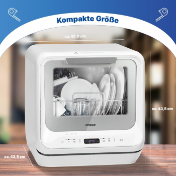 Bomann TSG 5701 Kompaktspülmaschine